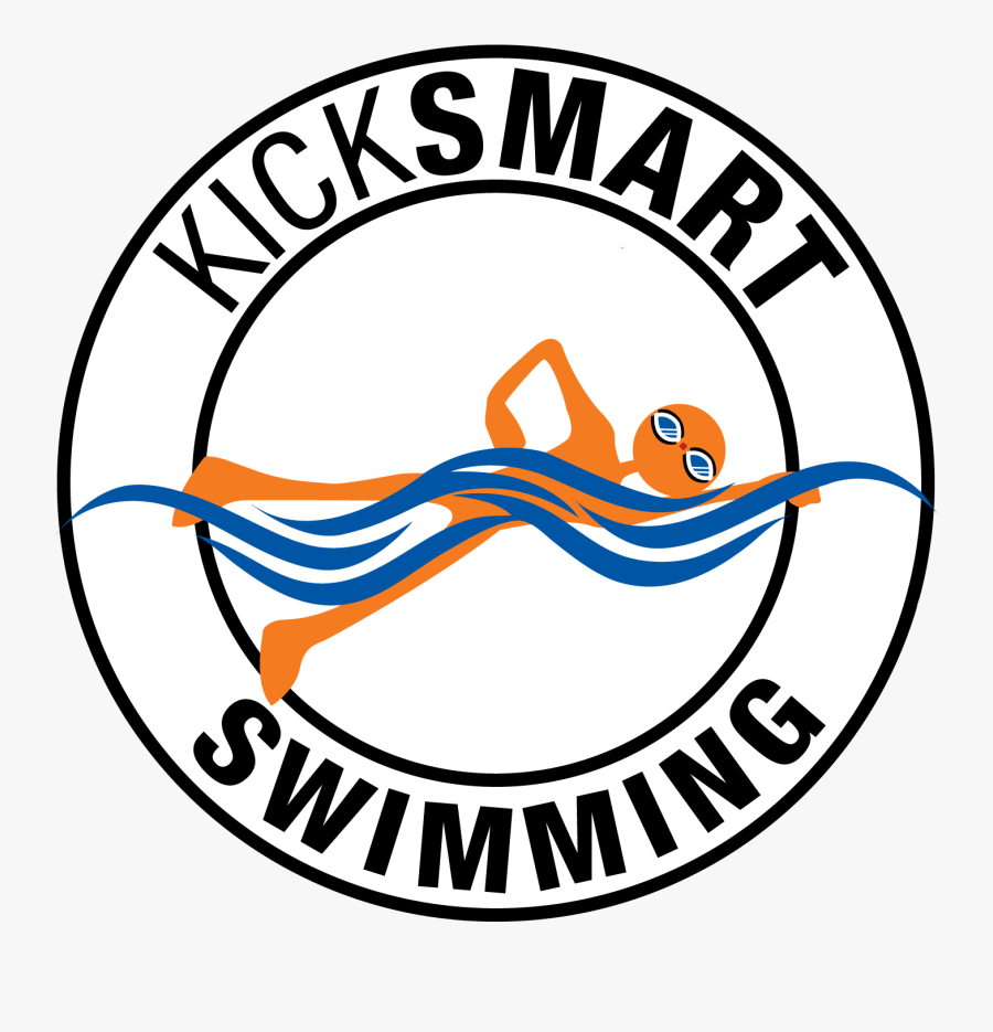 Kicksmart Swimming, Transparent Clipart