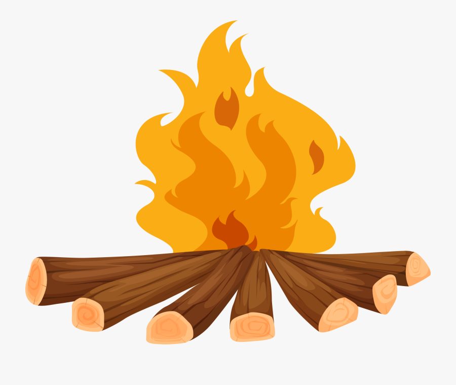 Firewood Clipart Camp Fire - Causes Of Fire Clipart, Transparent Clipart