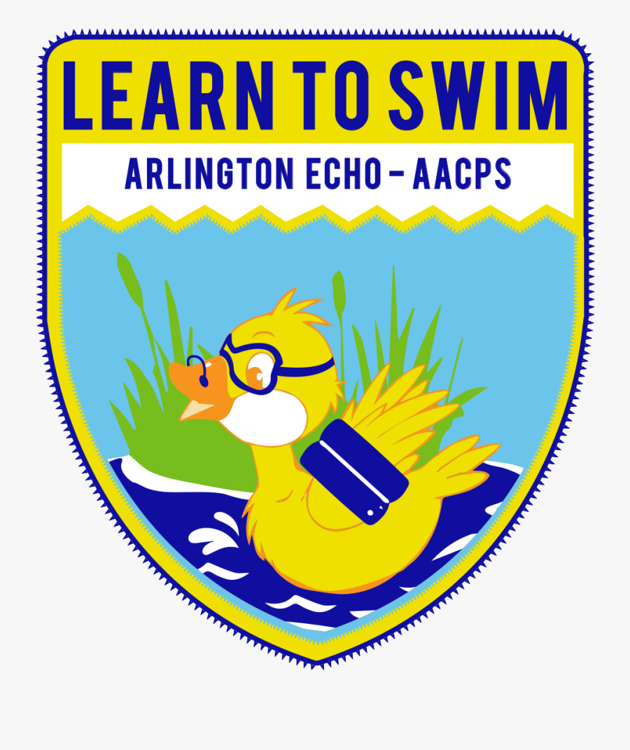 Learn To Swim Logo, Transparent Clipart