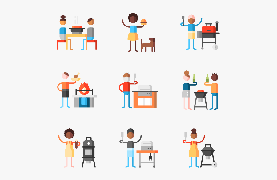 Bbq, Transparent Clipart