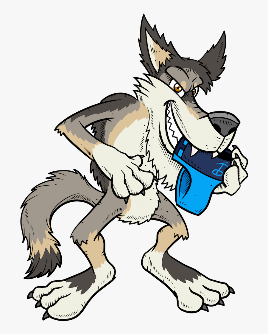 Wolf Diaper 1 Small - Diaper Wolf, Transparent Clipart