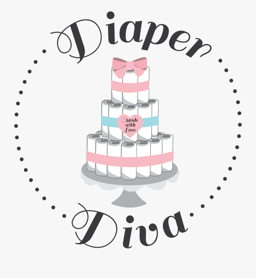 Diaperdiva-final - Cake Decorating, Transparent Clipart