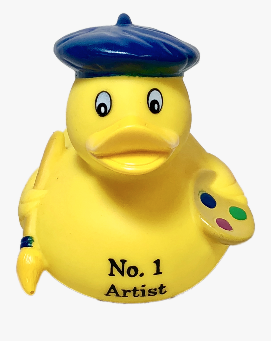 Duckling Clipart Rubber Ducky - Bath Toy, Transparent Clipart