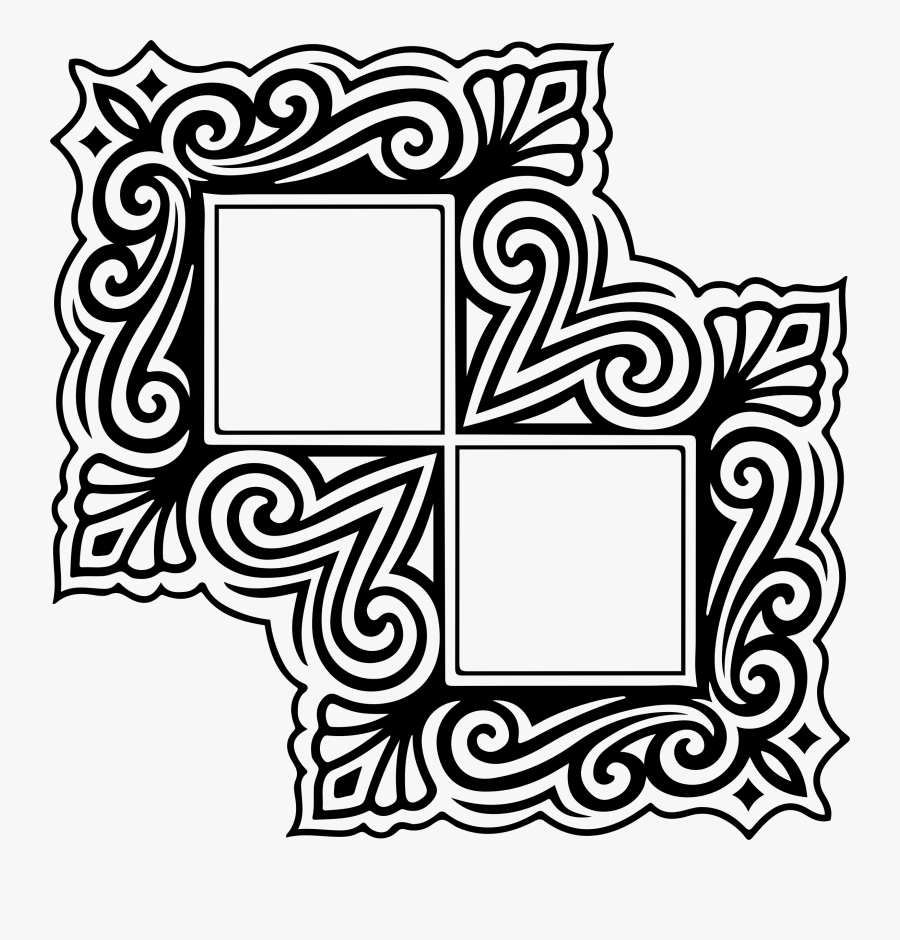 Clipart Flourishes Library - Clip Art, Transparent Clipart