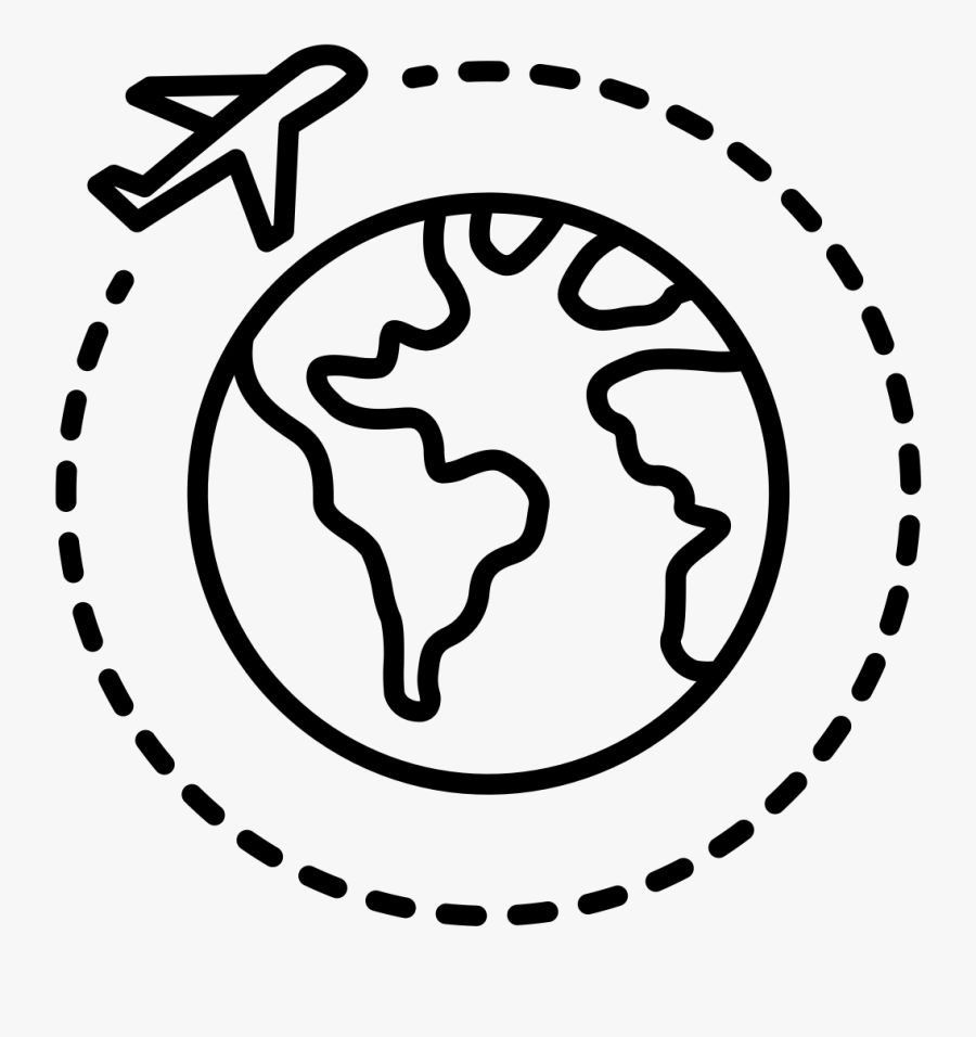 English Teacher Png - Abroad Clipart Black And White, Transparent Clipart