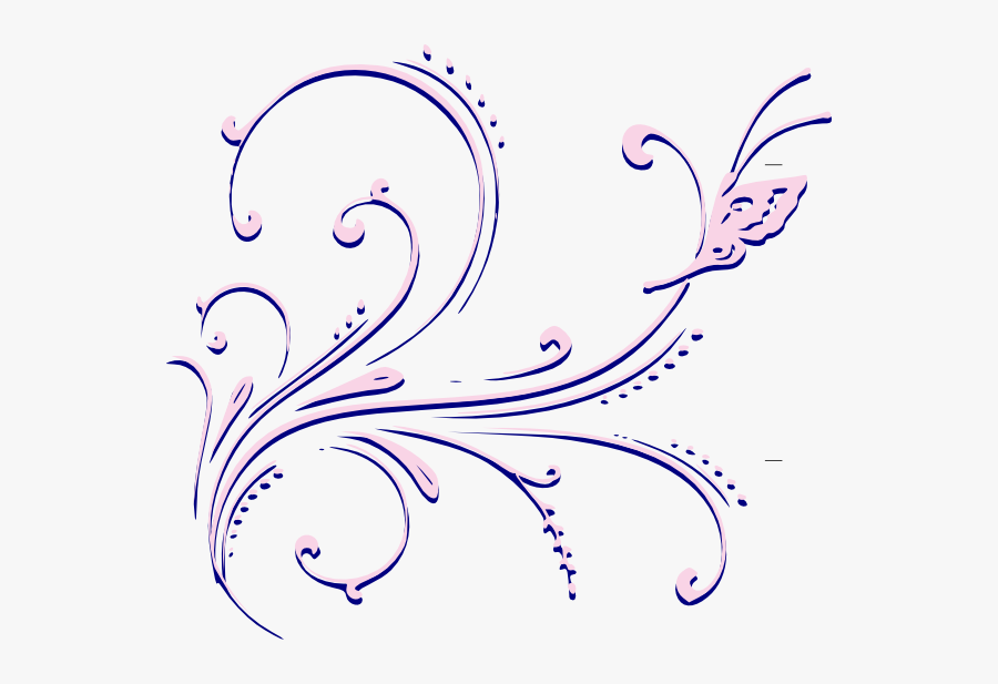 Royal Blue Flowers Clip Art, Transparent Clipart