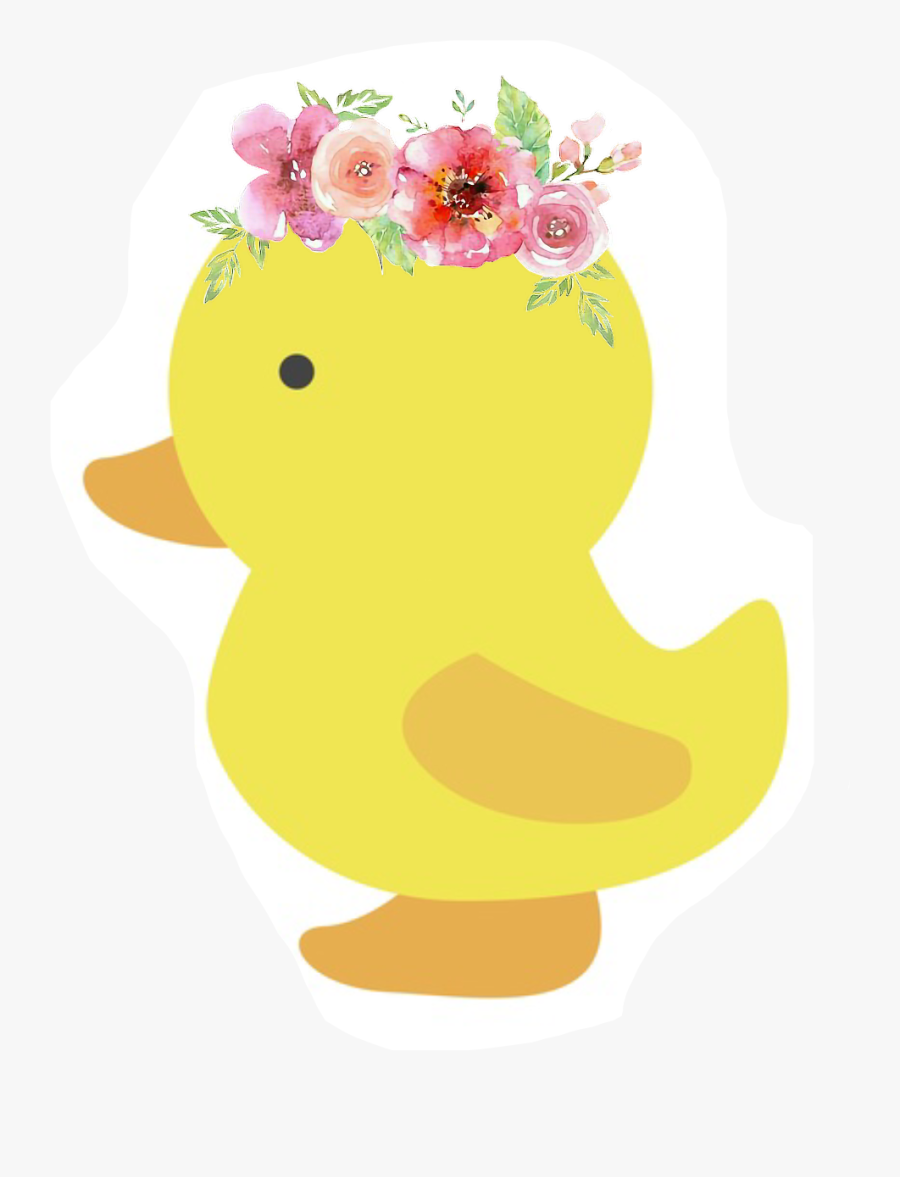 #chick #duck #girl #family #flowers, Transparent Clipart