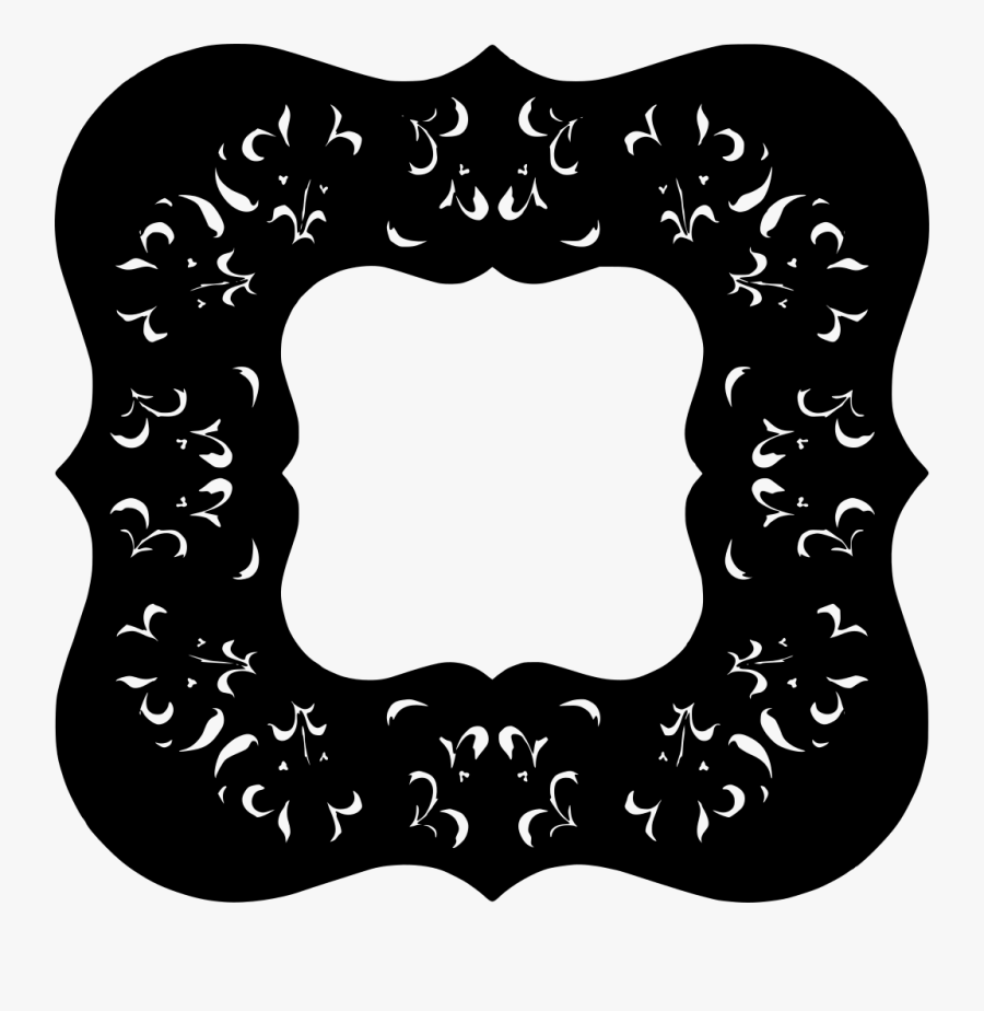 Transparent Modern Floral Clipart - Ornament, Transparent Clipart