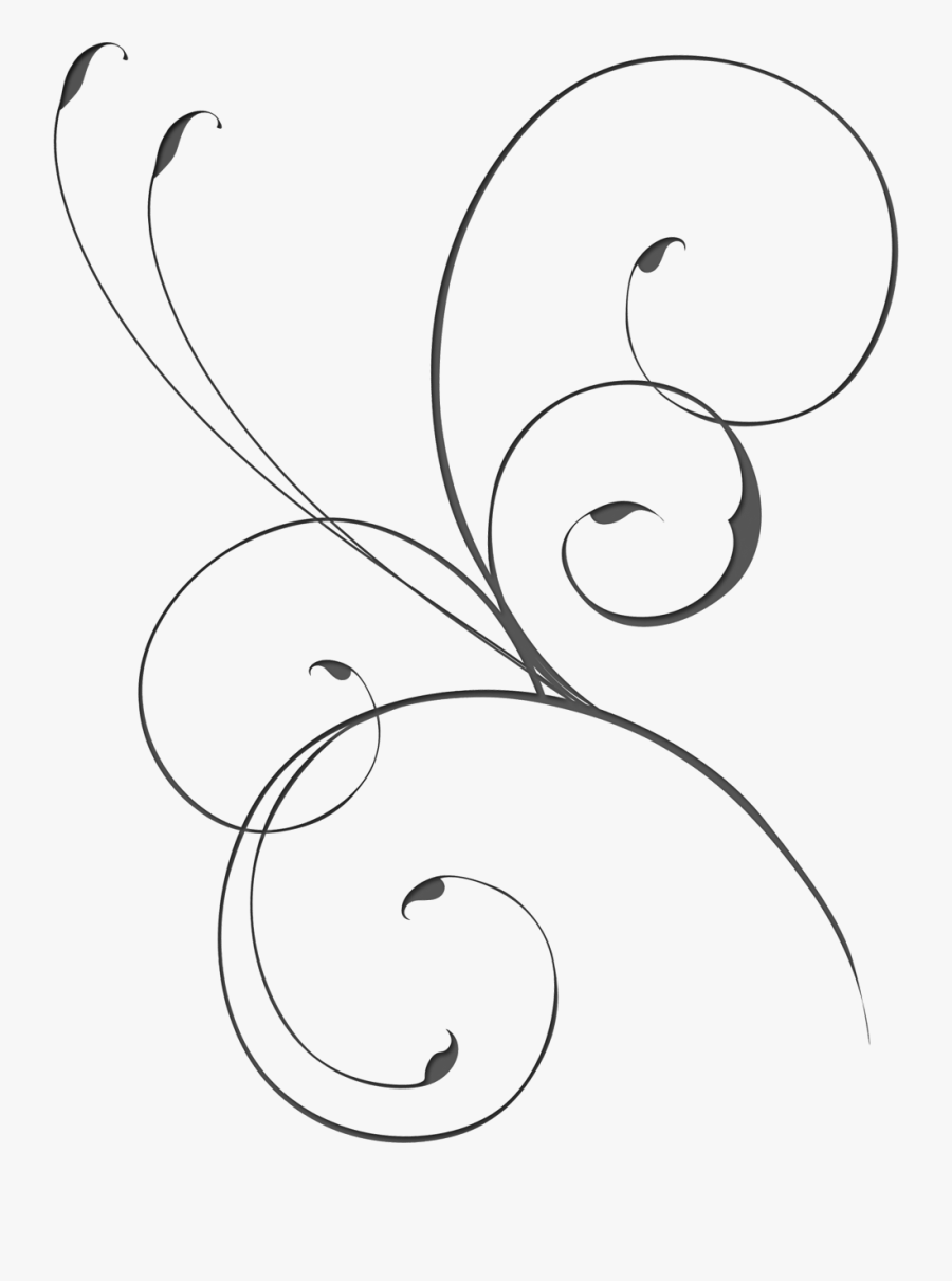 Hd Flourish Images No - Flourish Transparent Background, Transparent Clipart