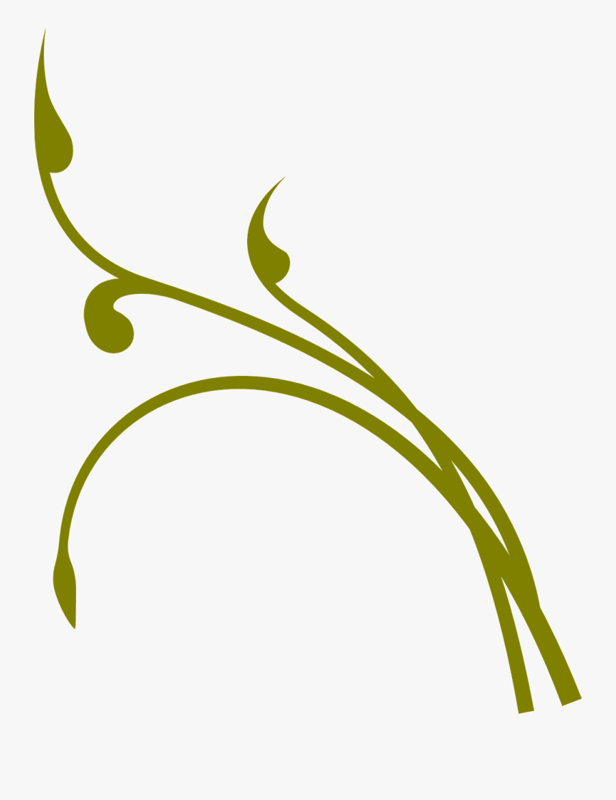 Flourish Vine Floral Free Picture - Vines Clipart Png, Transparent Clipart