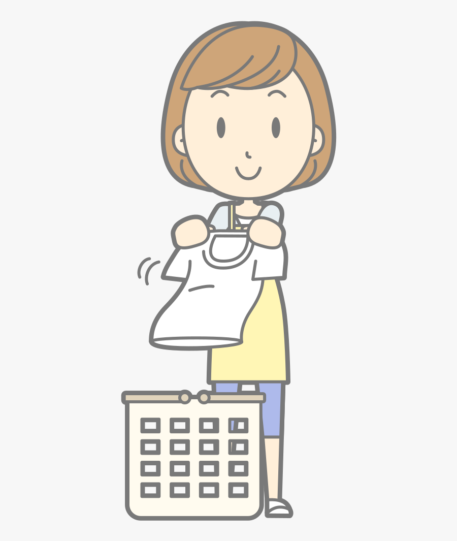 Laundry Basket - Rich Woman Png, Transparent Clipart