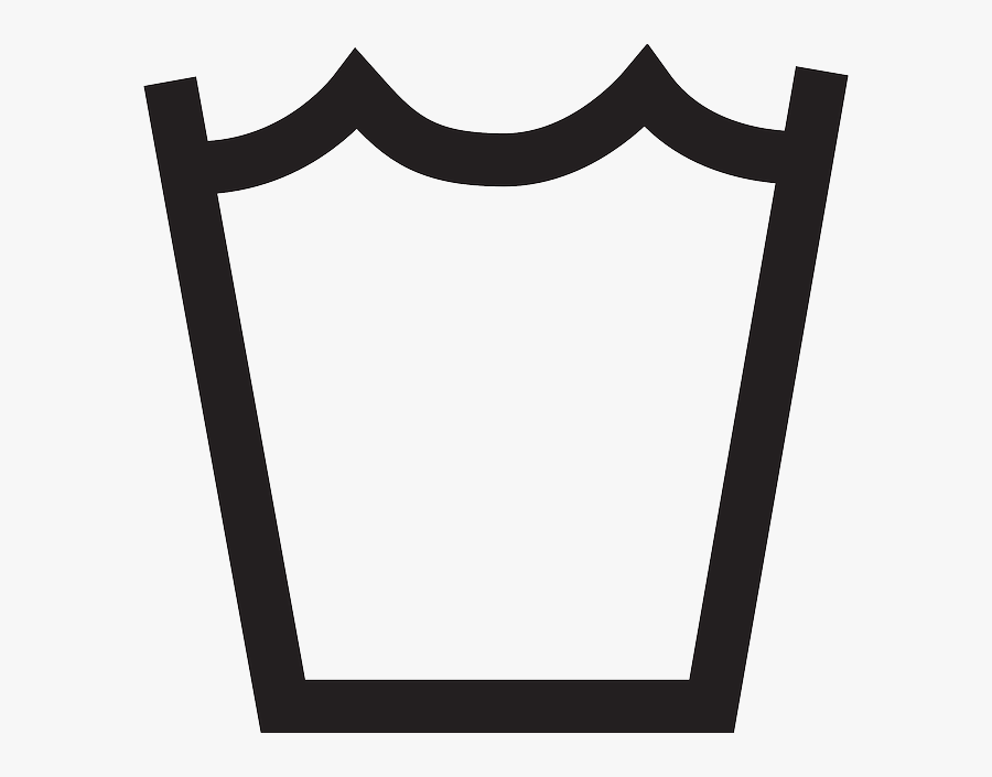 Machine Wash Normal Symbol, Transparent Clipart
