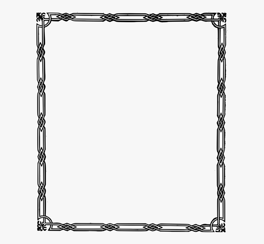 Picture Frames Borders And Frames Decorative Arts Cc0 - Simple Frames, Transparent Clipart