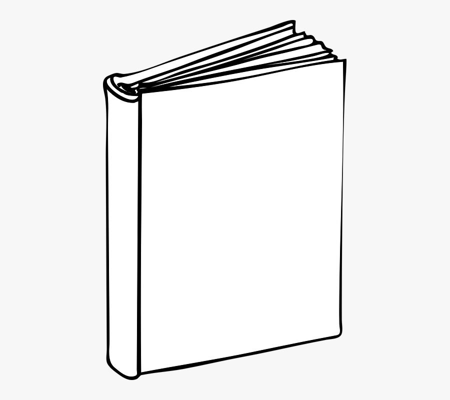 Book Clipart Square - Blank Book Cover Clip Art, Transparent Clipart