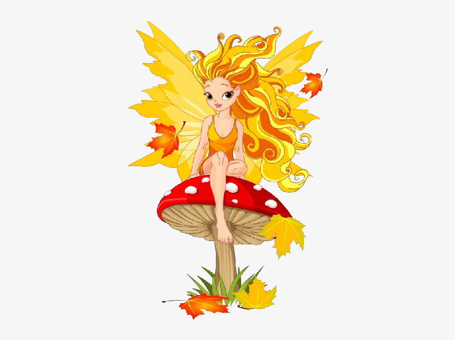 Autumn Fairy Vector, Transparent Clipart