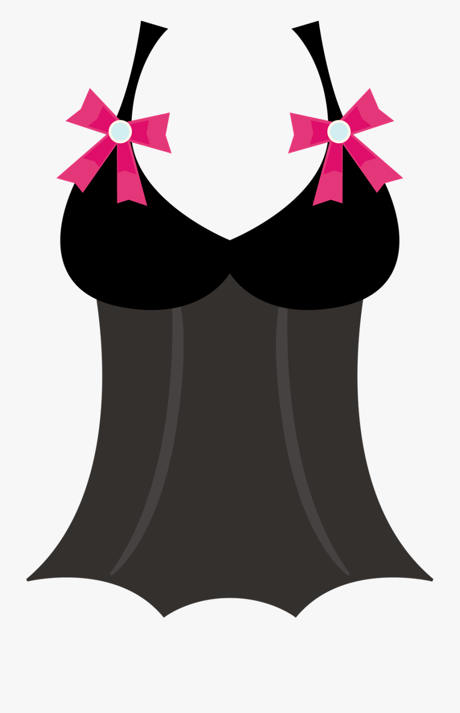 Elegant Clip Art - Lingeries Stickers Png, Transparent Clipart