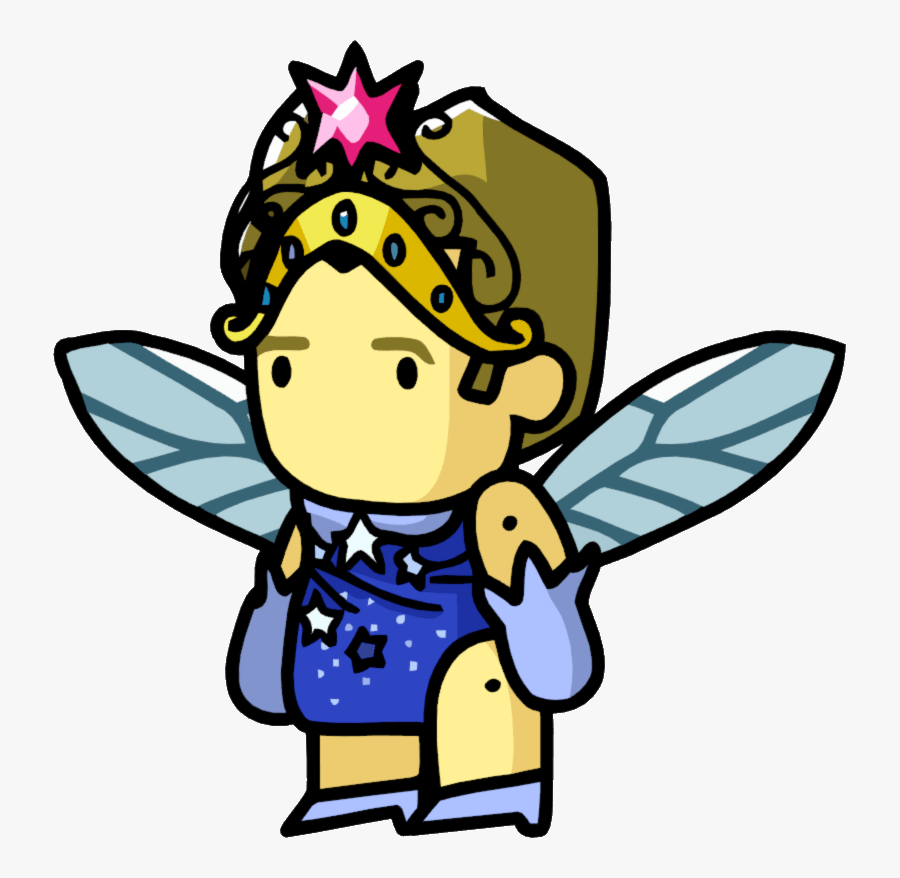 Scribblenauts Fairy Clip Arts - Scribblenauts Brady Houck, Transparent Clipart