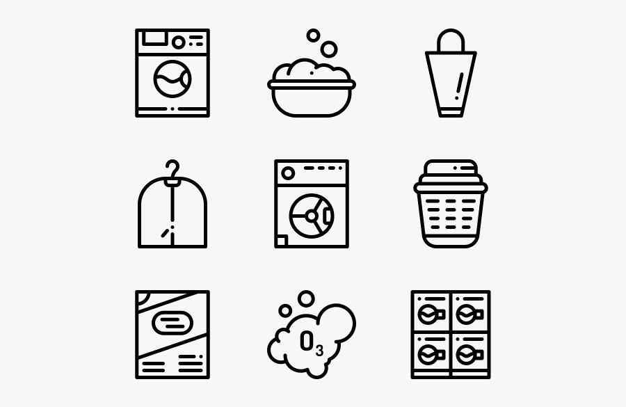 Laundry - Resume Icons Png, Transparent Clipart