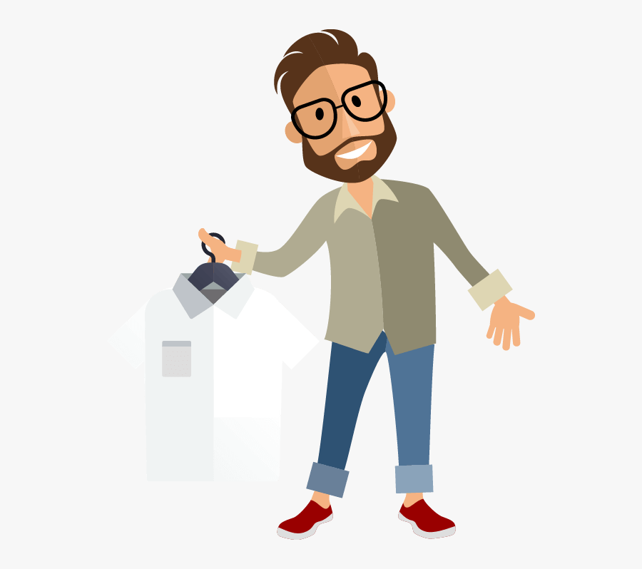 Man Laundry Clipart Png, Transparent Clipart
