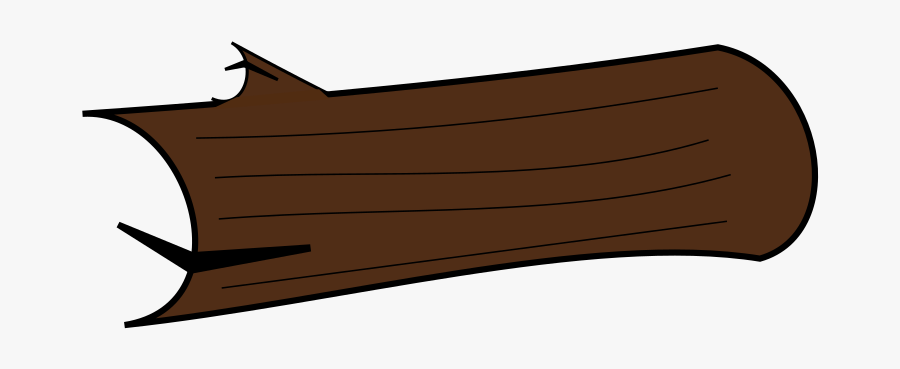 Log - Canoe, Transparent Clipart