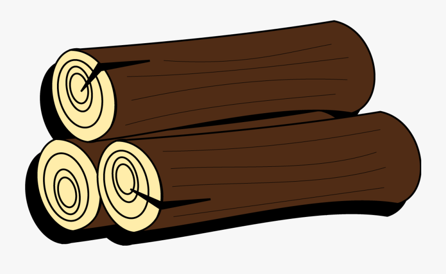 Logs Clipart - Log Pile House Gruffalo, Transparent Clipart