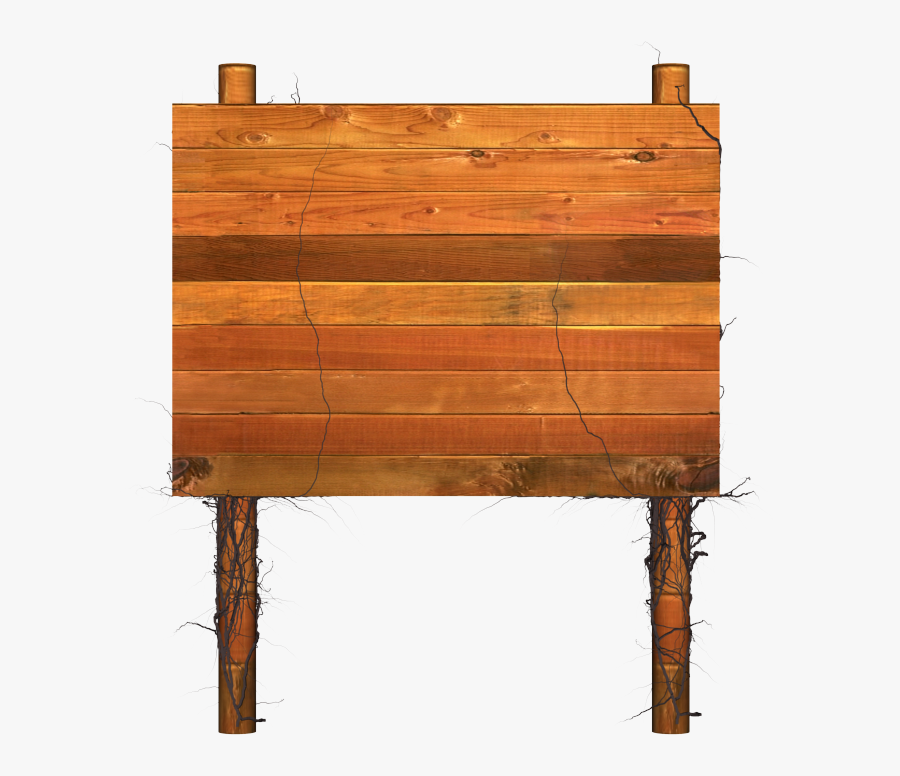 Firewood Clipart Log - Transparent Background Wooden Sign Board Png, Transparent Clipart