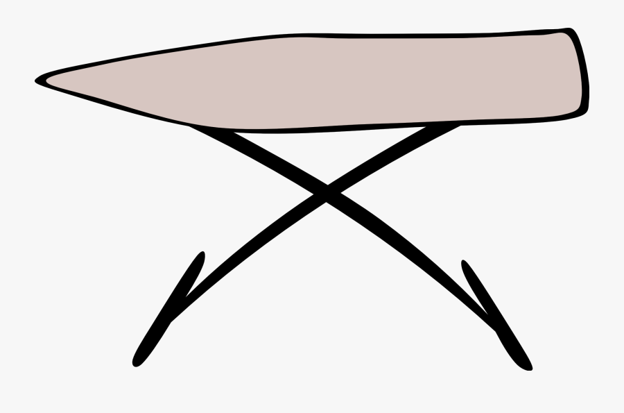 Ironing, Board, Laundry, Household, Housework - Ironing Board Clip Art, Transparent Clipart