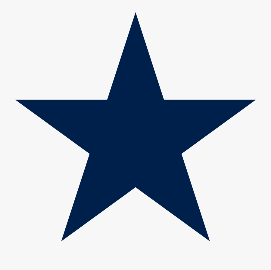 Dallas Cowboys Clipart Log - Blue Nautical Star, Transparent Clipart