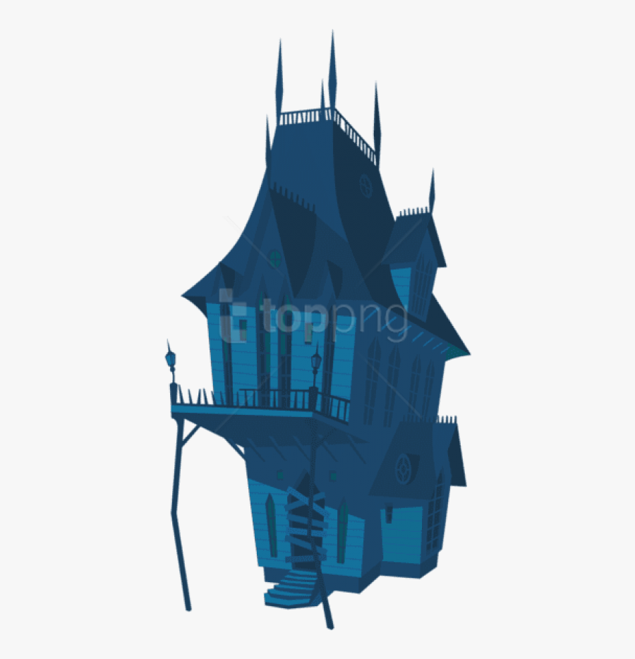 Haunted House Clipart Clear Background - Castle, Transparent Clipart