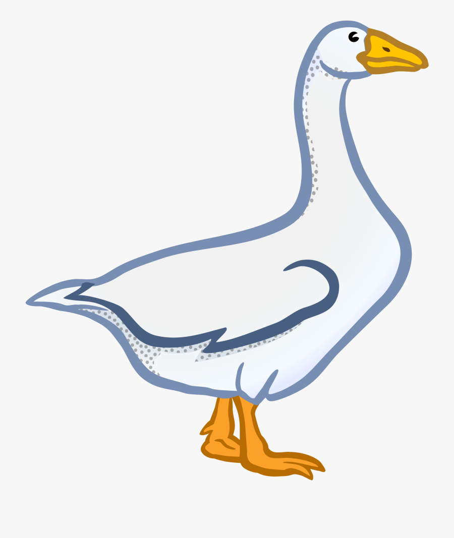 Goose Clipart Black And White , Free Transparent Clipart - ClipartKey