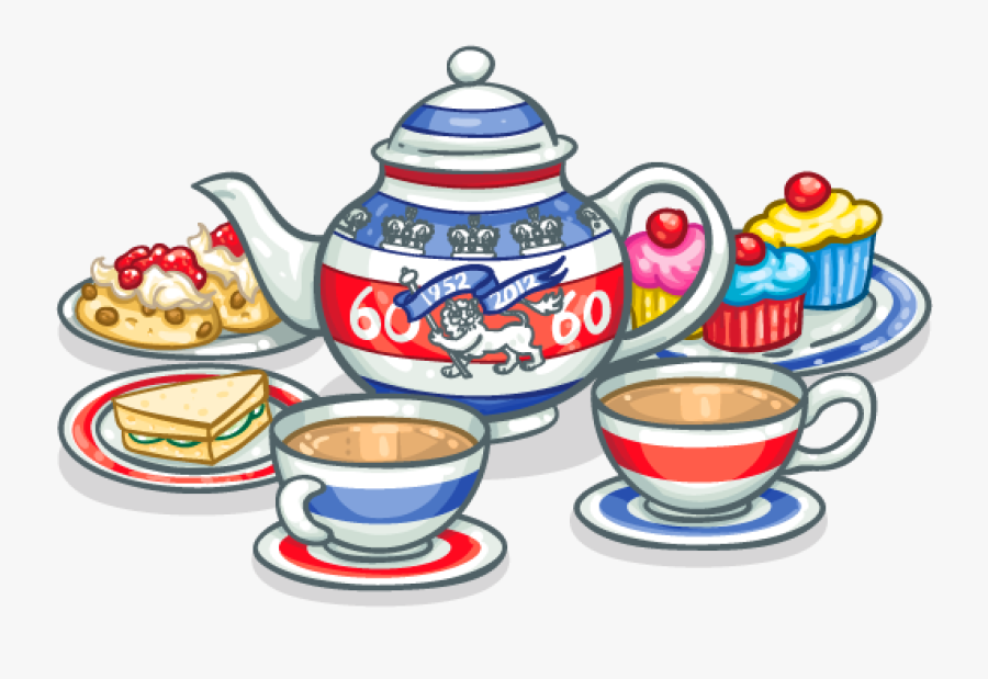 Clip Art Cream Coffee Scone Afternoon - Afternoon Tea Clip Art, Transparent Clipart