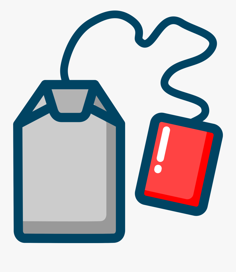 Transparent Teabag Png - Clip Art Tea Bags, Transparent Clipart