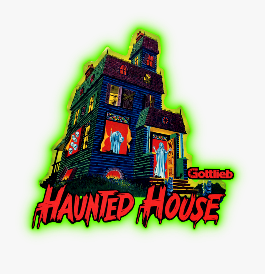 Haunted House Pinball Wheel, Transparent Clipart