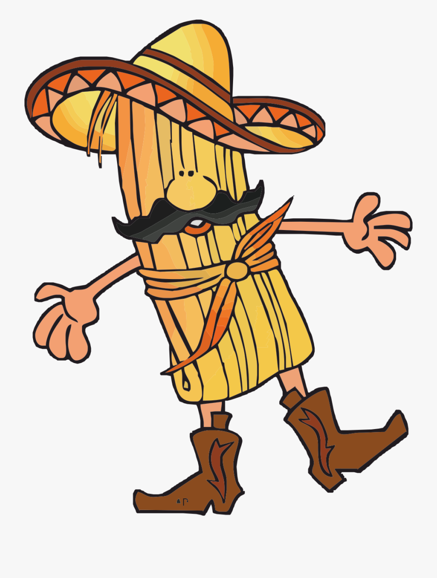 Transparent Mexican Restaurant Clipart - Tamale Cartoon, Transparent Clipart