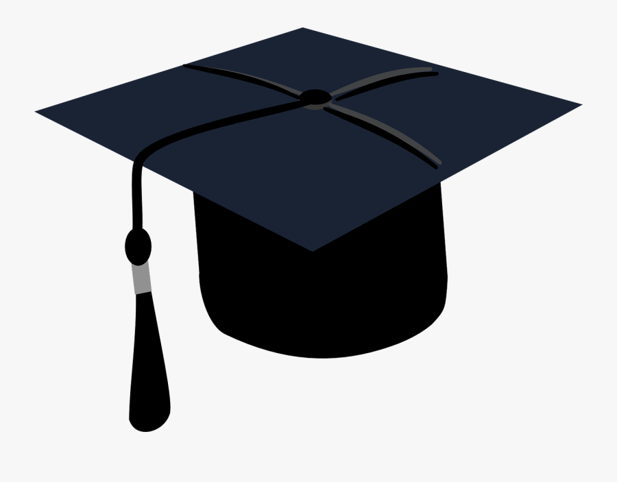 Diploma Clipart Doctorate Degree - Mortar Board Clipart, Transparent Clipart