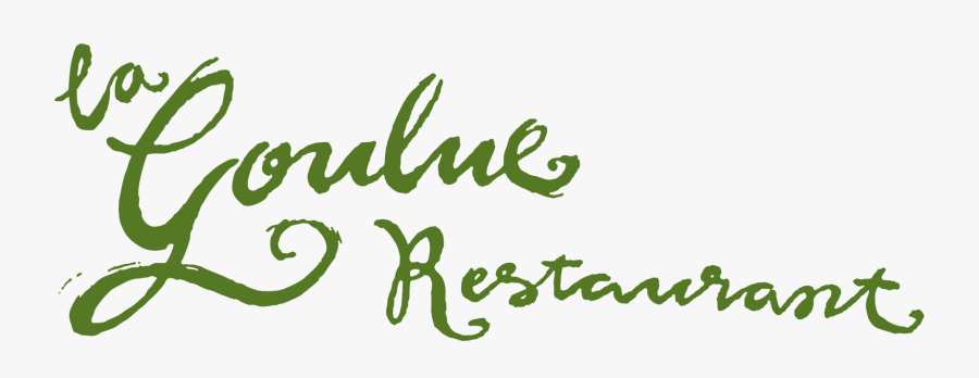 La Goulue Logo, Transparent Clipart