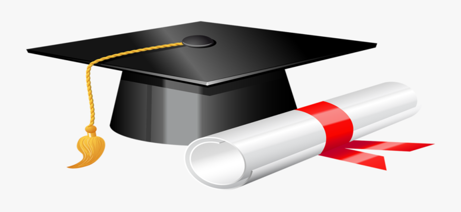 Diploma Certificate Attestation - Clip Art Graduation Cap Png, Transparent Clipart