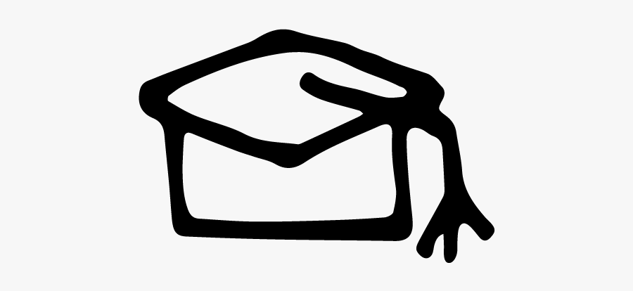 Graduation Cap Icon, Transparent Clipart