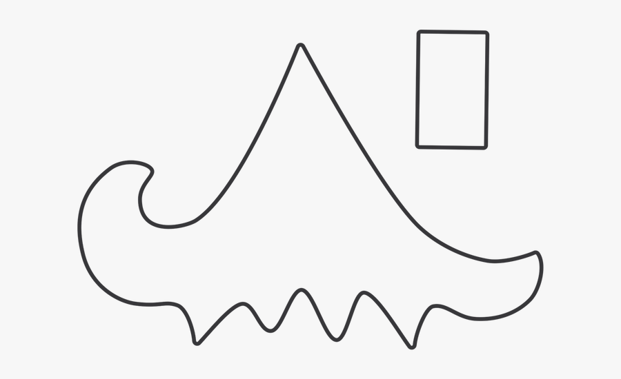 Christmas Tree Black And White Clipart Whimsical - Line Art, Transparent Clipart