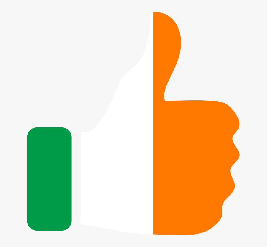 Angle,thumb,area - Thumbs Up Ireland, Transparent Clipart