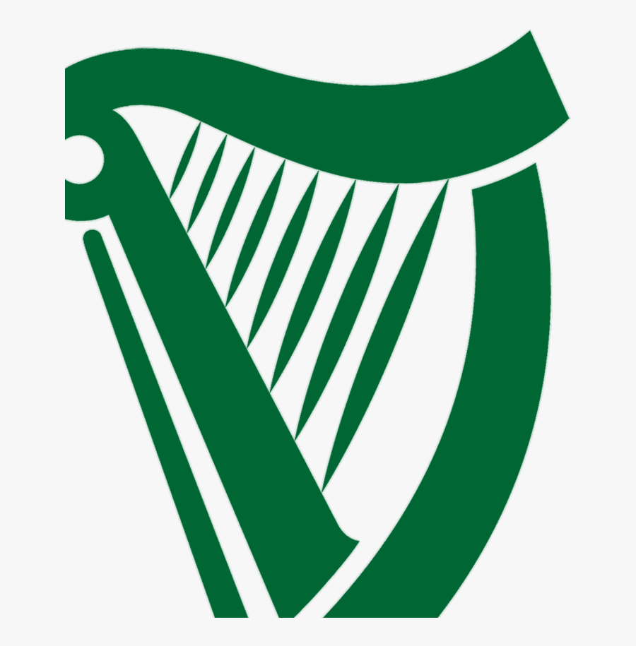 Ireland Clipart Irish Harp - Guinness Logo Vector, Transparent Clipart