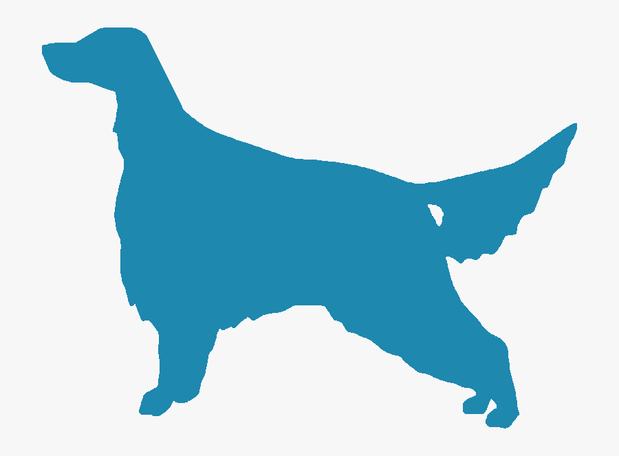 Mary-beth Esser Setter - Irish Setter Silhouette, Transparent Clipart