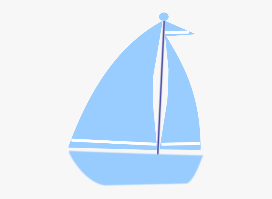 Boats Clipart Blue - Blue Boat Clipart, Transparent Clipart