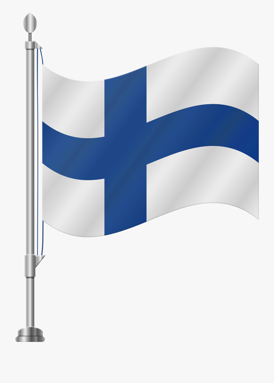 Transparent Racing Flags Png - Clip Art Finnish Flag, Transparent Clipart