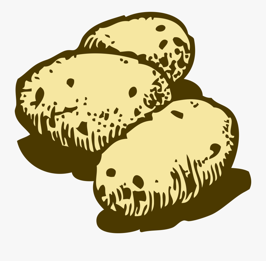 Potato Vector, Transparent Clipart