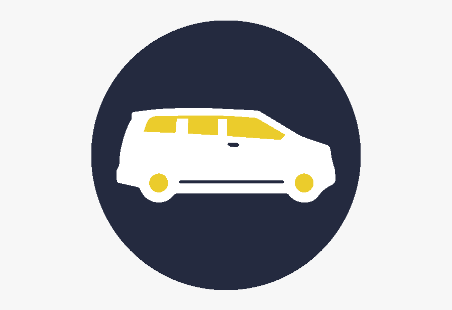 Field Trip Carpool Plain - Compact Van, Transparent Clipart
