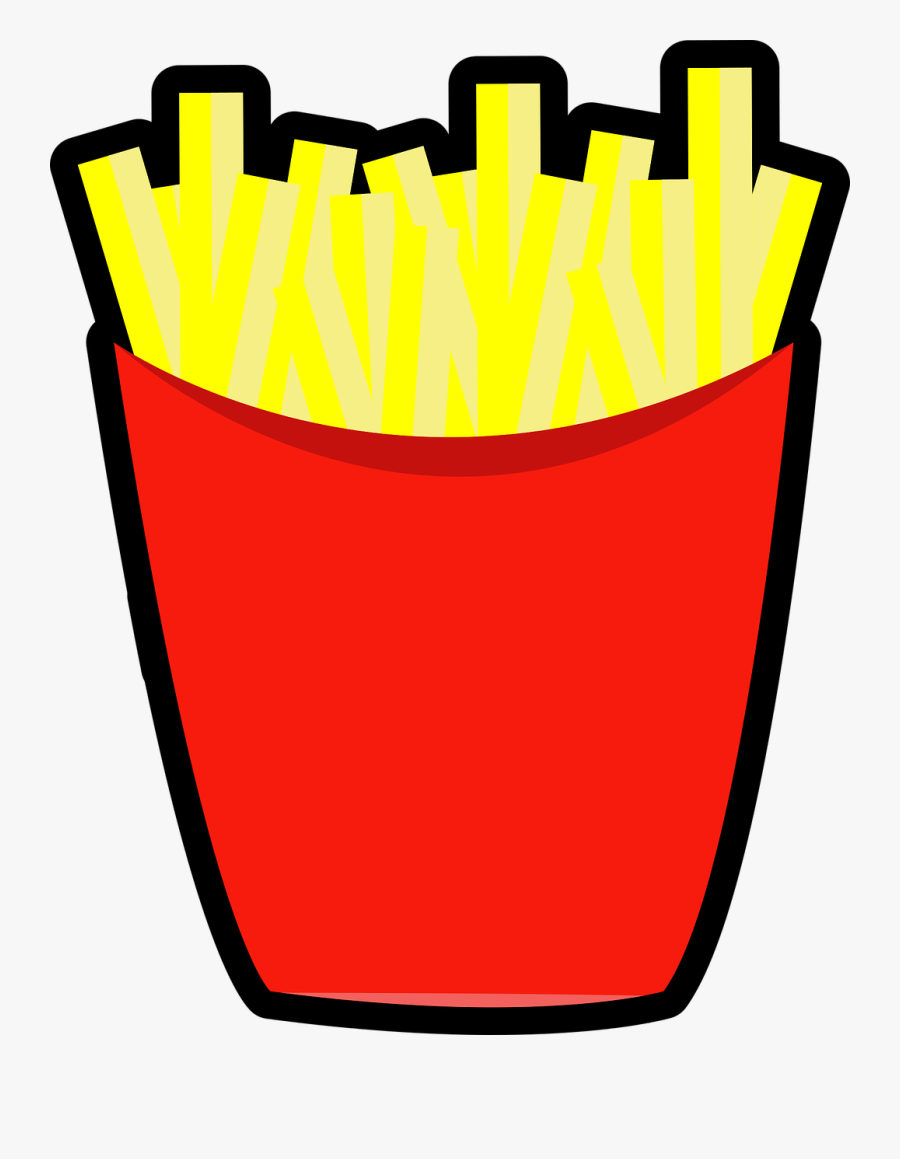 Papas Fritas Animada Png, Transparent Clipart