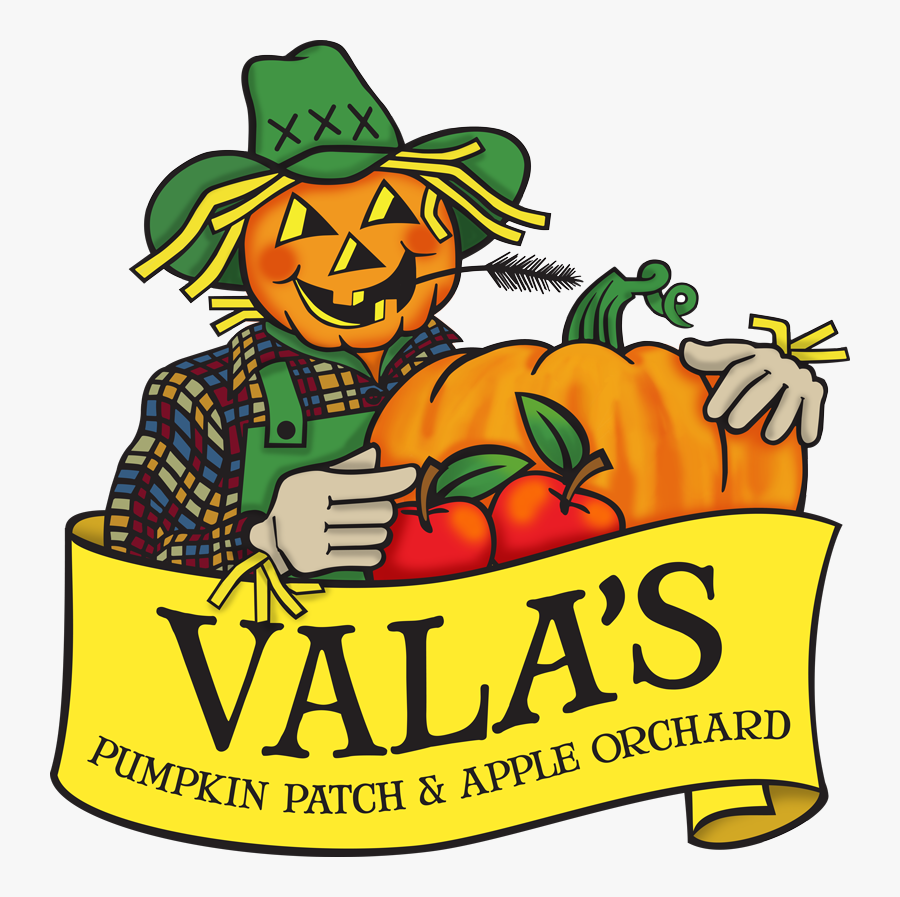 Vala"s Pumpkin Patch - Valas Pumpkin Patch Logo, Transparent Clipart