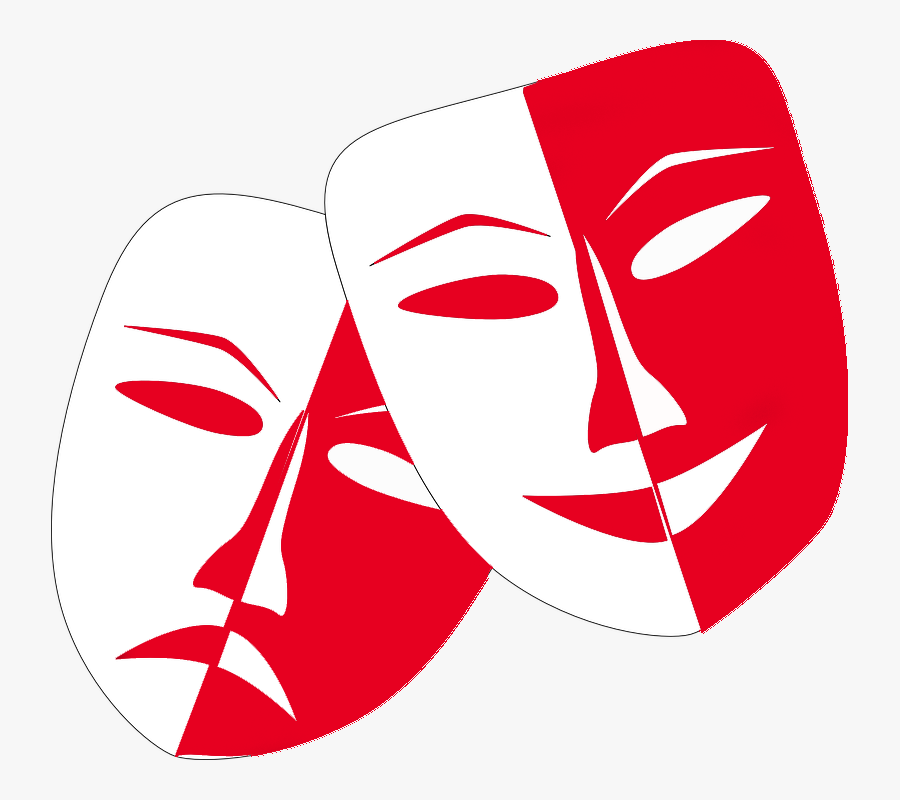 Mascaras De Blancos Y Negros, Transparent Clipart