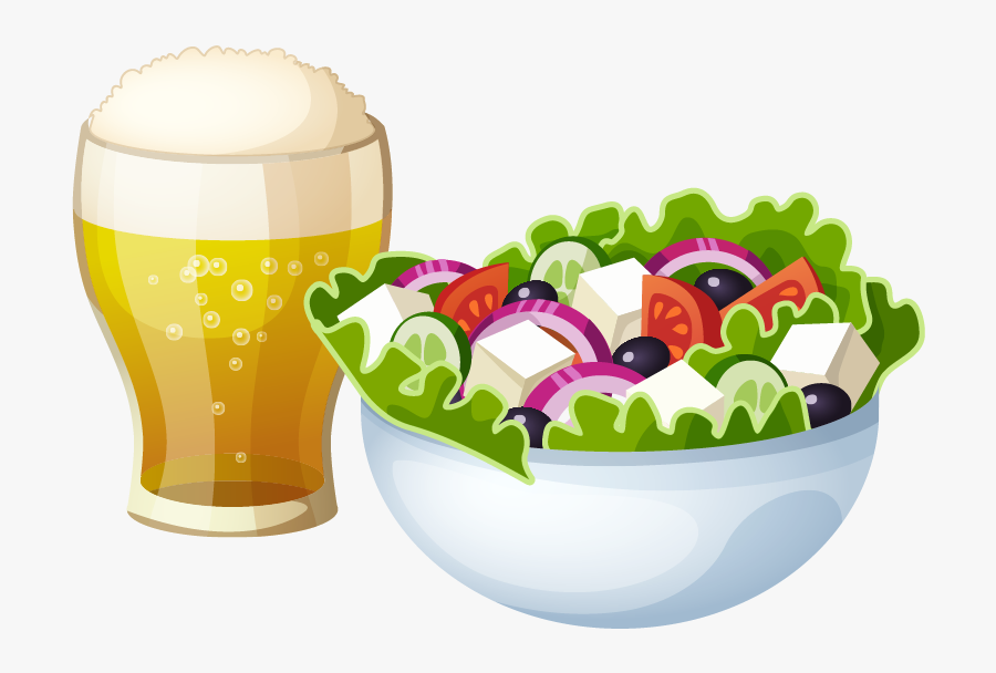 Greek Salad Potato Salad Chicken Salad Clip Art - Salad Clipart Png, Transparent Clipart